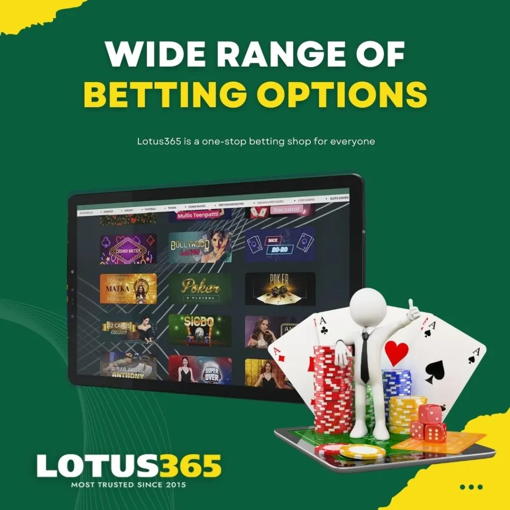 betting options lotus365id