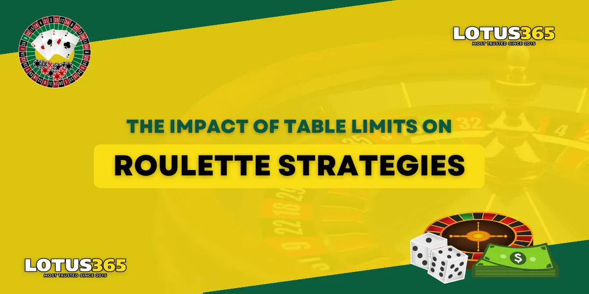 the impact of table limits on roulette strategies